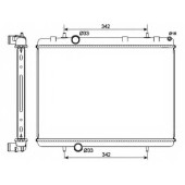 Радиатор охлаждения двигателя NRF 53112