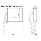 Радиатор отопления салона NRF 53206