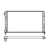 Радиатор охлаждения двигателя NRF 53231