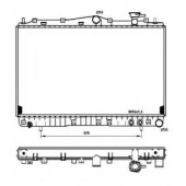 Радиатор охлаждения двигателя NRF 53259