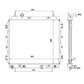 Радиатор охлаждения двигателя NRF 53337