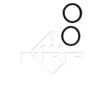 Радиатор охлаждения двигателя NRF 53406-4