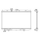 Радиатор охлаждения двигателя NRF 53435