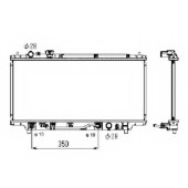 Радиатор охлаждения двигателя NRF 53519