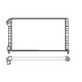 Радиатор охлаждения двигателя NRF 53627