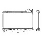 Радиатор охлаждения двигателя NRF 53711