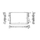 Радиатор охлаждения двигателя NRF 53795
