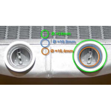 Радиатор отопления салона NRF 54210-3
