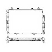 Радиатор охлаждения двигателя NRF 55316