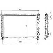 Радиатор охлаждения двигателя NRF 58085