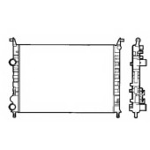 Радиатор охлаждения двигателя NRF 58195