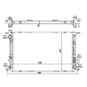 Радиатор охлаждения двигателя NRF 58439