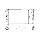 Радиатор охлаждения двигателя NRF 58972