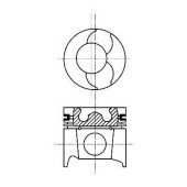 Поршень NURAL 87-101507-00