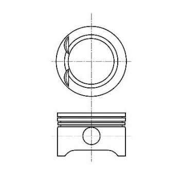Поршень NURAL 87-102700-00