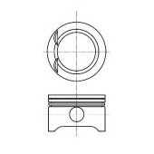 Поршень NURAL 87-102707-00