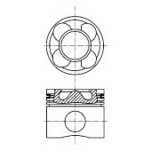 Поршень NURAL 87-102807-10