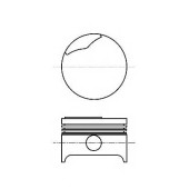 Поршень NURAL 87-104207-10