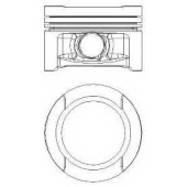 Поршень NURAL 87-105907-00
