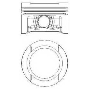 Поршень NURAL 87-105907-00