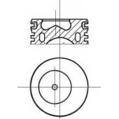 Поршень NURAL 87-107011-10