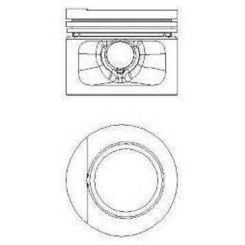 Поршень NURAL 87-109407-50