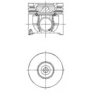 Поршень NURAL 87-113507-10