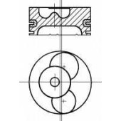 Поршень NURAL 87-114700-00