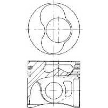 Поршень NURAL 87-114911-70