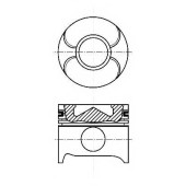 Поршень NURAL 87-117900-00