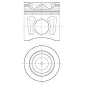Поршень NURAL 87-121900-00