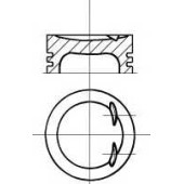 Поршень NURAL 87-136607-00