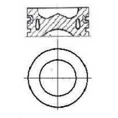 Поршень NURAL 87-138006-10