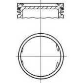 Поршень NURAL 87-138406-30