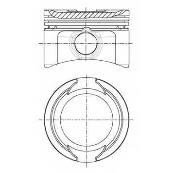 Поршень NURAL 87-138406-40