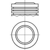 Поршень NURAL 87-139407-00
