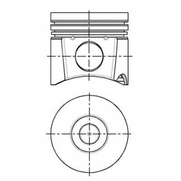 Поршень NURAL 87-140000-00