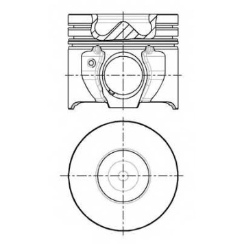 Поршень NURAL 87-140807-00