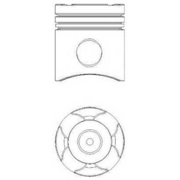 Поршень NURAL 87-143800-30
