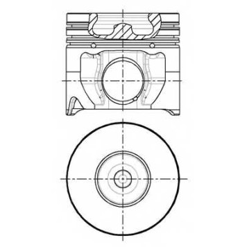 Поршень NURAL 87-148100-00