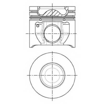 Поршень NURAL 87-148107-30