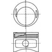 Поршень NURAL 87-179711-00