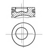 Поршень NURAL 87-245200-40