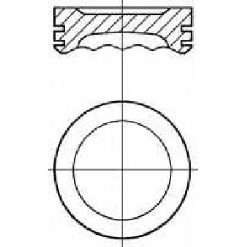 Поршень NURAL 87-263107-10