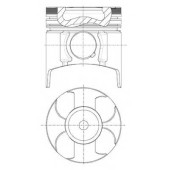 Поршень NURAL 87-307607-40