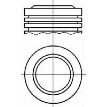 Поршень NURAL 87-426100-00