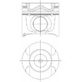 Поршень NURAL 87-427400-10
