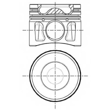 Поршень NURAL 87-427700-50