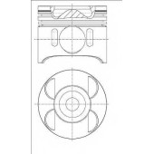 Поршень NURAL 87-428707-00