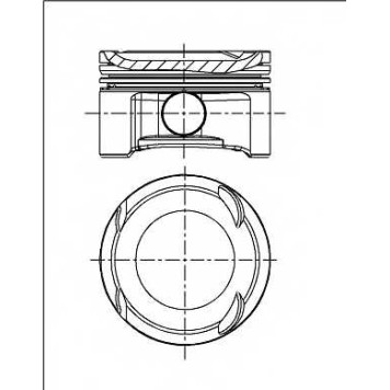 Поршень NURAL 87-436900-00